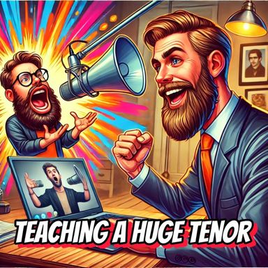 Working with a big tenor voice! “This video features an anonymized lesson demonstration”