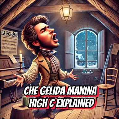 🎭 Che Gelida Manina High C Explained 🎶