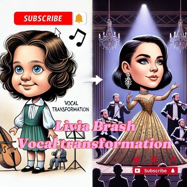 🔥 Watch Livia Brash’s incredible vocal transformation! This before & after journey is breathtaking.